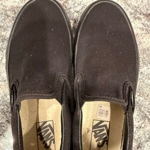 VANS SLIP-ON SKATE SHOE BLACK